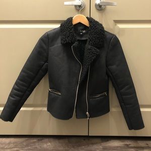 shearling aviator jacket
